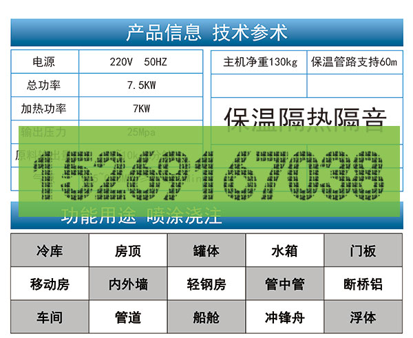 JNJX-IIIE聚氨酯發(fā)泡機技術參數(shù)