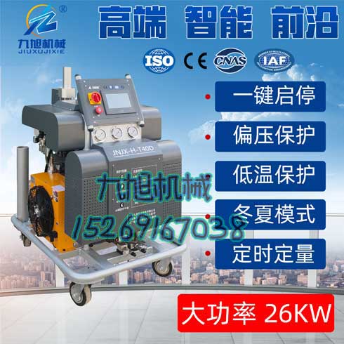 樓頂噴涂聚氨酯泡沫能保溫嗎(圖1) T40D聚氨酯泡沫發(fā)泡機(jī)械